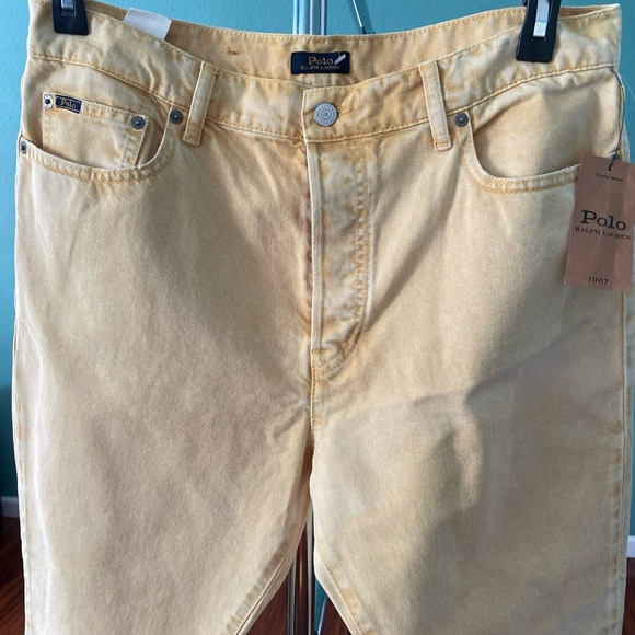 POLO RALPH LAUREN Varick Slim Straight Stretch Jeans Pants Men's 32R (J-18) - Picture 3 of 14